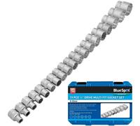 Blue Spot Socket Set 01554 - 19 PCE Multi-Fit 1/2" Drive 8-32mm