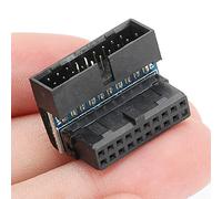 19 PIN 90 Degree Turn Connector For Host Wiring Desktop | 90 degree turn,19 pin interface,host wiring use,desktop fitting,space saving layout