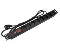 Rack Power Strip 19 Inch PDU Outlet 7 x CEE 7/5 PZ071U