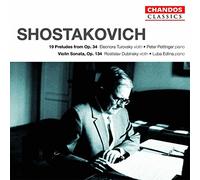 19 Preludes From Op. 34, Violin Sonata Op. 134 (Turovsky)