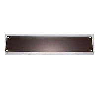 19" RACK PANEL, PLAIN, 2U Body Colour: Black External Height - Imperial: 0.39" External Height - Metric: 10mm External Width - Imperial: 19.10" External Width - Metric: 485mm For Use With: 19" rack systems Panel Material: Steel SVHC: No SVHC Panel Thickness - Imperial: 0.05" Panel Thickness - Metric: 1.2mm