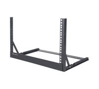 19" SilverStone RK06U-OF Open-Frame Desktop Rack, 6U Rackmount, Free-Standing, A