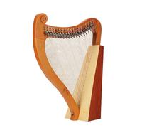 19-String Upright Harp with Instrument Storage Bag, Professional String Instrument,Basic model (half key model)