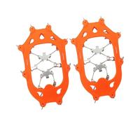 19 Tooth Ice Claws Antiskid Crampon Ice Grasping Skiing Claws Stainless Steel Ices Gripper Spikes Enduring Stainless Steel Gripper Spikes