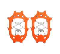 19 Tooth Ice Claws Antiskid Crampon Ice Grasping Skiing Claws Stainless Steel Ices Gripper Spikes Enduring Stainless Steel Gripper Spikes