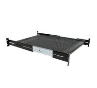 StarTech UNISLDSHF19 2U Adjustable Mounting Depth Vented Sliding Rack - StarTech.com