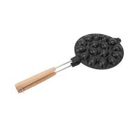 19 Walnut Cookie Maker, Non Stick Cookies Pastry Moulding Oreshnitsa Nut Cookies with 19 Cavities, Suitable for Home Baking, Constructed from Heat Resist Aluminum Alloy (Style 1)