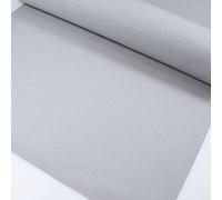 19" x 28" 14CT Counted Cotton Aida Cloth Cross Stitch Fabric (Light Grey)