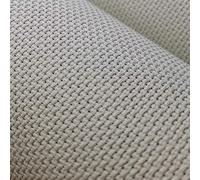 19" x 28" 18CT Counted Cotton Aida Cloth Cross Stitch Fabric (Pearl Gray vy it)