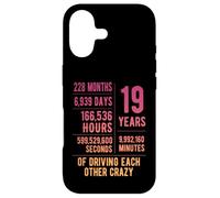 19 Years Married Funny 19th Wedding Anniversary Case for iPhone 17