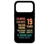 19 Years Married Funny 19th Wedding Anniversary Case for iPhone 17 Pro Max