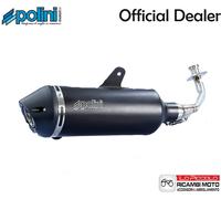 190.0081/K Silencer Polini CATALITICA INOX Vespa 125 4T GTS Ie LC E5 4V 21-23