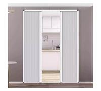 190 200 210 220 230 240 cm High Invisible Folding Door with Honeycomb Structure, No Drilling Required, White Folding Doors for The Wardrobe, Kitchen, Bathroom Sliding Folding Doors(140x200cm/55x79in)