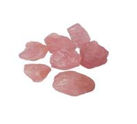 190-200g 1bag 2-6cm Rose Quartz Stone Raw Crystals Stones Rough Crystal Gemstones