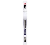 Prym 190 311 Single-Point Ergonomic Knitting Needle 8mm/30cm, High-Performance Synthetic Material, White, One Size