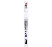 Prym 190 312 Single-Point Ergonomic Knitting Needle 9mm/30cm, High-Performance Synthetic Material, White, One Size