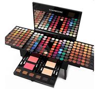 190 Colors Cosmetic Make up Palette Set Kit Combination with Eyeshadow Facial Blusher Eyebrow Powder Face Concealer Powder Eyeliner Pencil A Mirror All-in-One Makeup Gift Set