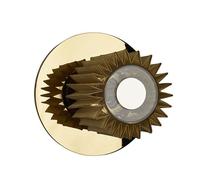 190 Wall Lamp Gold & Silver