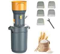 19000 RPM Electric Grain Mill Grinder, 1300W Dry Cereals Grinder, Dust-Free Automatic Wheat Corn Spice Grinder, 25L Capacity for Agricultural Feed