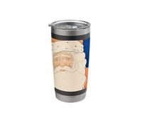 1901 Vintage Image Father Christmas Stainless Steel Insulated Tumbler