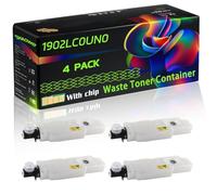 1902LC0UN0 WT860 Compatible for Kyocera Waste Toner Container with Chip FS-C8600DN FS-C8650DN TASKalfa 3501i Printers (4 Pack Black)
