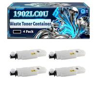 1902LC0UN0 WT860 Waste Toner Container Compatible for Kyocera FS-C8600DN FS-C8650DN TASKalfa 3501i 5500i Printers, With Chip Large Capacity 35000 Pages (4 Pack Black)