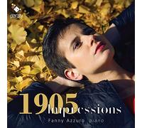 Fanny Azzuro – 1905 Impressions – Klavierwerke – CD – US Import