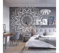 190cm Huge Giant Mandala Henna Indian Arabic Ethnic Round Flower Lotus Stencil Stencils for Walls Large Template Reusable Tile Mandala Decor Niche Wall Furniture Wooden Mandalas Patterns
