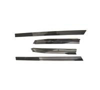 190cm Side Skirt Compatible With VW Golf MK7 MK7.5 R GTI R-Line 2013-2019 Gloss Black Side Skirts Extension Rocker Panels Bumper Lip(Black)