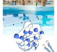 190ft, Swimming Pool Accessories, 30ft 60ft 100ft 130ft 160ft 200ft, for Shallow and Deep End Floating Pool Safety Divider Swim Lane Line