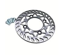 190mm 210mm 220mm Steel Dirt Pit Bike Motorcycle Front Rear Disk Rotor Plate Install Bolt Screw(Ironl 190MM-Rear)