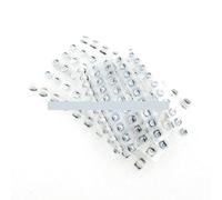 190Pcs/Lot 10values 0.33uF-470uF 16V SMD Aluminum Electrolytic Capacitor Assorted Kit Set Samples Kit EKFBQBGW