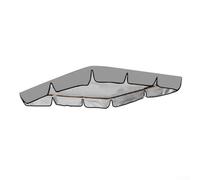 190t Replacement Canopy for Swing for Cover 2 Garden Three Seater or Swing Seat (GREY)