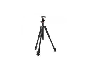 190X Alu Black tripod with 496 AS head|Manfrotto