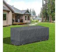 190x72cm Outdoor Garden Rattan Furniture Protective Cover Water UV Resistant
