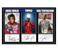 191. tupac xxxtentacion juice wrld Rapper Music Legends Signed photograph A4 (21 X 297 CM) a4 print (REPRINT) #####