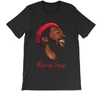1913&KOAS Marvin Gaye T-Shirt Black (Medium)