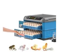 192/256/500 Egg Incubator Automatic Egg Incubator Digital Humidity Control With Auto Flip Adjustable Egg Spacingfahrenheit Display For Chicken, Duck, Goose, Bird Eggs, Quail Eggs(Size:56)