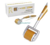(192 Microneedle Roller Gold, 0.75mm) Derma Roller Titanium Microneedle Roller Skin Care
