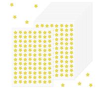1920 Pcs Gold Star Stickers,Star Stickers,Self-adhesive Gold Stars,Mini Teacher Reward Stickers,Reward Chart Stickers for Children Teachers Reward Chart Scrapbooking,Reward Chart(20 Sheets)