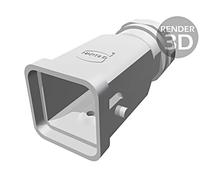 19200031421 Housing: for HAN connectors Han size 3A for lines HARTING