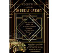 1920's Art Deco Cocktail Menu - The Great Gatsby - Metal Sign - 3 Sizes To Choose (16” X 12” 400 X 300 mm)