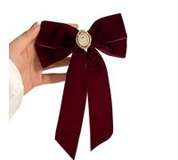 1920s Bowknot Shape Hair Clip Ponytail Decor Winter Headwear Female Hair Accessories Hair Claw