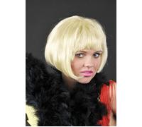 Smiffys Babe Wig, Blonde Short Bob with Fringe, Ladies Glamour Wigs Fancy Dress, Adult Dress Up Wigs