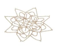 1920s Headpiece for Women Beaded Flapper Vintage Rhinestones Gold Head Piece Showgirl Headpiece for Carnival Dancing Prom Cocktail Party Anniversary, 1920s