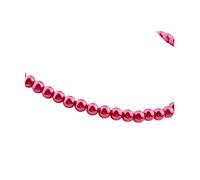 1920s Imitation Pearl Choker Necklace Colorful Pearl Beads Baroque Strands Necklace for Women, imitation pearl, no gems