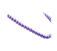 1920s Imitation Pearl Choker Necklace Colorful Pearl Beads Baroque Strands Necklace for Women, imitation pearl, no gems