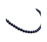1920s Imitation Pearl Choker Necklace Colorful Pearl Beads Baroque Strands Necklace for Women, imitation pearl, no gems