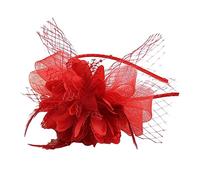 1920s Medieval Feather Shape Headband Hair Hoop Woman Cosplay Performances Headpiece Festival Party Costume Props Hair Hoop For Women Yarn Feather Shape Decorative Cute Multiple Color Banquet Cosplay