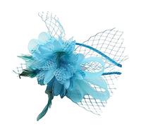 1920s Medieval Feather Shape Headband Hair Hoop Woman Cosplay Performances Headpiece Festival Party Costume Props Hair Hoop For Women Yarn Feather Shape Decorative Cute Multiple Color Banquet Cosplay
